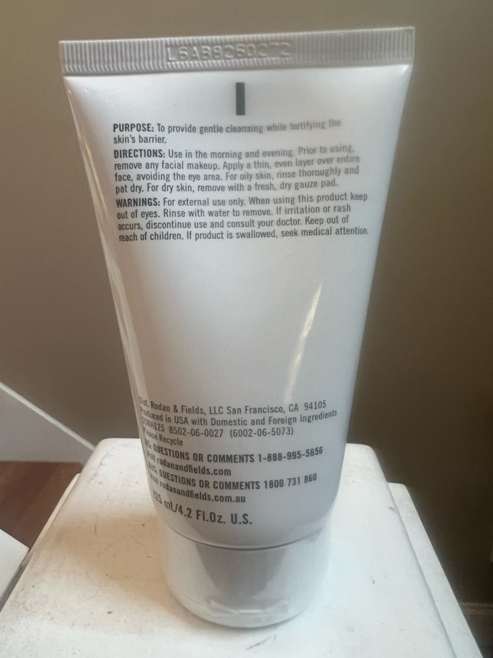 Rodan + Fields Soothe Gentle Face Cream Wash Cleanser 125 mL NIB - Picture 5 of 6